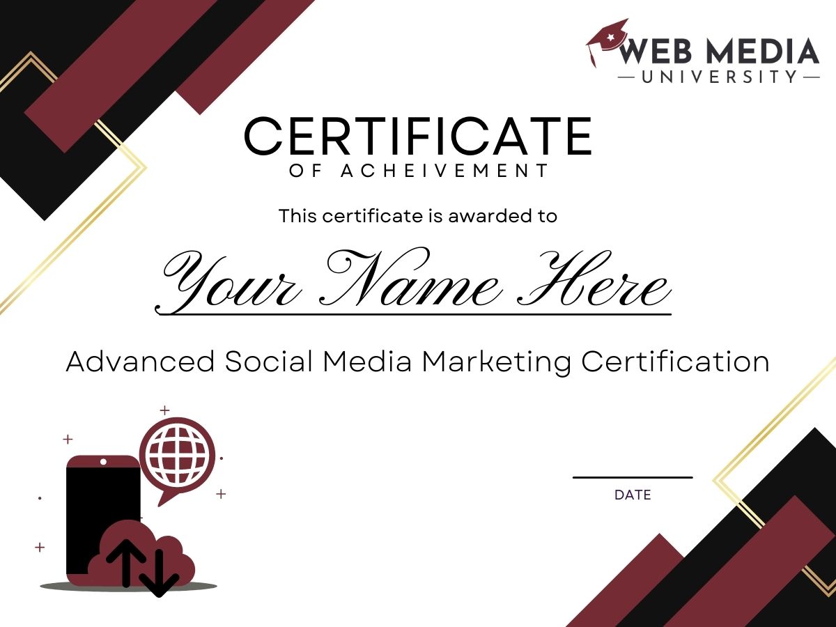 Social Media Certification Online